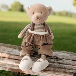 Bukowski Bears Maverick Teddy Bear Plush 12” Stuffed Toy Brown Outfit Sweden NWT